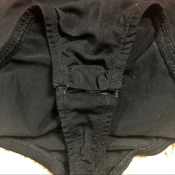 Streetwear Society Black Mesh Embroidered Bodysuit - Picture 5 of 6